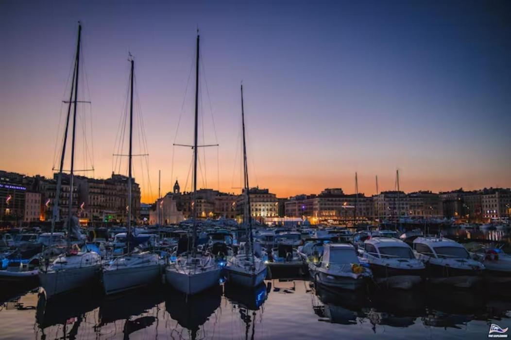 Vieux Port Proximite Panier Clim Central Cachet مارسيليا المظهر الخارجي الصورة